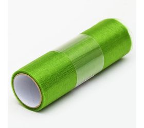 Organza rolka 16cmx6m farba 17 zelená