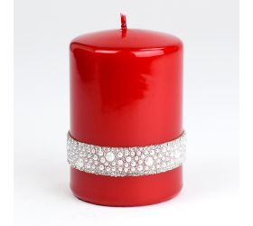 Crystal opal val.7x10 červ.