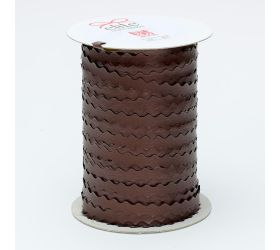 Stuha papier hnedá flora cic-cacroc. 7mmx50m nastro elite *6224