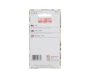 Kvaka červeno-biela 1g