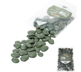 Kamene pebbles s zelené 3-4cm