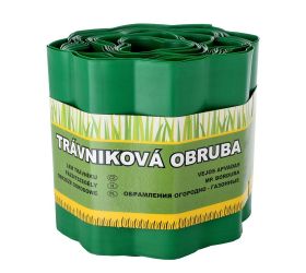 Trávniková obruba zelená 15cmx9m