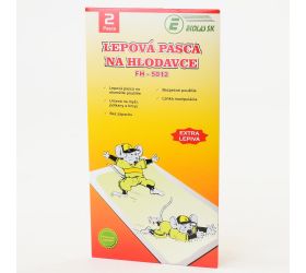 Lepová pasca na hlodavce- kartónová