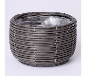 326fl/s obal plast šedý s 19x13cm
