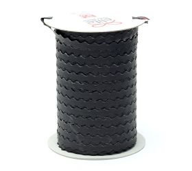 Stuha papier čierna flora cic-cacroc. 7mmx50m nastro elite *6225