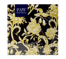 Sdl131300 servítky baroque flowers 3vrs/33x33cm 20ks