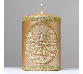 Valec krajinka 7x10 zlatý