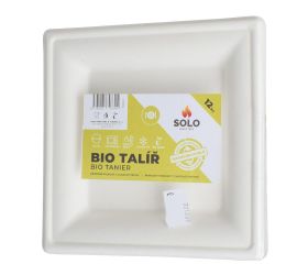 Tanier hranatý 16x16 bio jednorázový /12ks