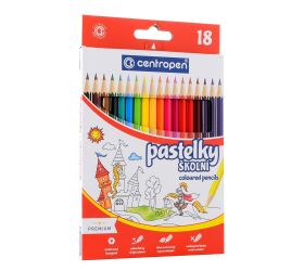 Pevná cena pastelky centropen 9520/18