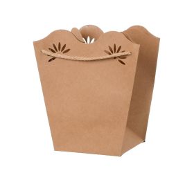 Taška kraft na kvety 18x19+11x12cm