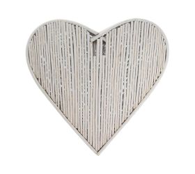 Srdce drevo 56x55cm