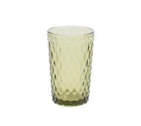 Pohár sklo 8x12,5cm zelený