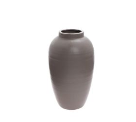 Váza na suché aranžovanie v27cm šedá