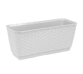 Drl300p hrantík+miska ratolla biely 29,3x11,9xh12,6cm/3l