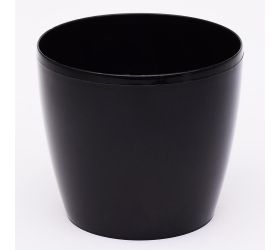 205 kvetináč magnolia čierny 25xh22cm