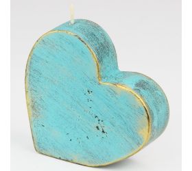 Rustic loft srdce p zelený 135x135x40