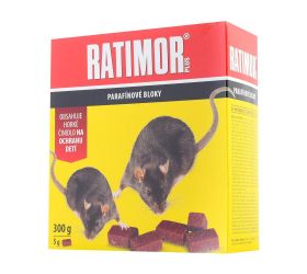 Ratimor plus paraf.bloky 300g