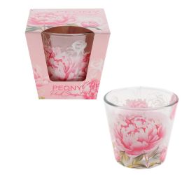 Voň.v skle peony pink sunset 115gr