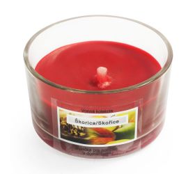 Xh-číra v skle soj.vosk s paraf.red škor.