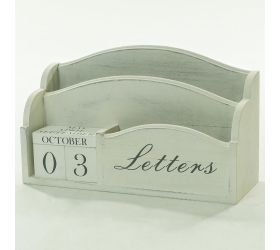 Priehradka na listy+ kalendár drevo