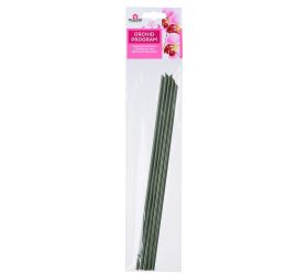 Tyčka plast.orchidea zelená 5ks/bal 27cm x priemer 0,5 cm