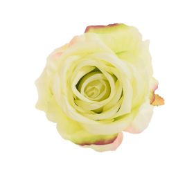 Hlava ruža zelená priem:10cm bal:12ks