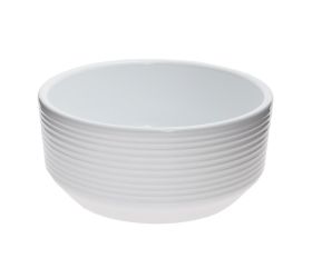 Miska biela s pásmi 27,5xv11cm