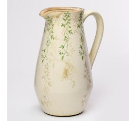 Džbán s uchom keramika vzor zelený 20x14,5x25,5cm super cena