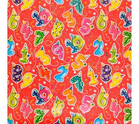 Papier bal. s/25 party červený 25  0.7m0x1*77947