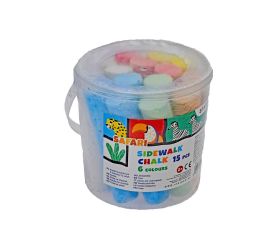 Kriedy na kreslenie 6farieb, 15ks