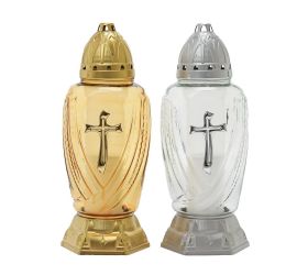 Z-536 kah.sklo kríž 130gr 33cm