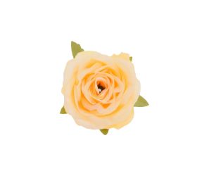 Hlava ruža žltá 5cm