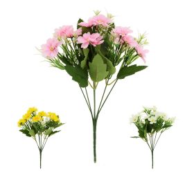 Kytica anemone-lúčne kvety, zeleň,mix/3f 31cm