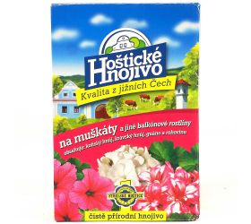 Hoštické hnojivo muškáty 1kg 12/k.