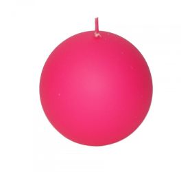 Guľa 80 lak.matná malina