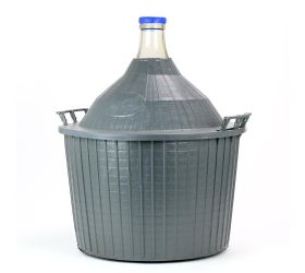 Pevná cena demižón v koši 54l