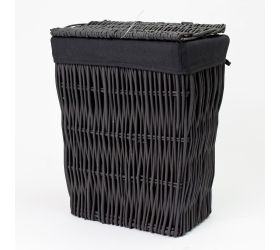 353fl/s prútený koš čierny s:31x20x40cm