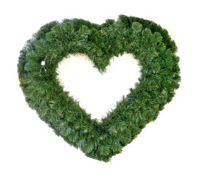 Veniec srdce s otvorom veľké 78xv65cm