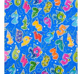 Papier bal. s/25 party modrý 25  0.7m0x1*3163