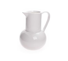 Džbán na suché aranžovanie 17x15xv20cm biely