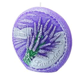 Ovál 130 levandula