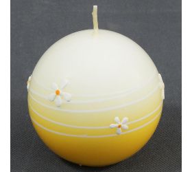 Orion s kvetinami guľa 80 žltá