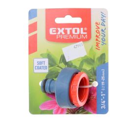 Rýchlospojka na záhradný ventil plastová, adaptér na 1