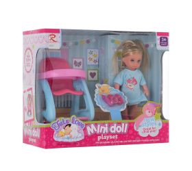 Bábika so stoličkou