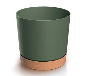 Dpod130 kvetináč tubo pm zelený 12,8xv12,8cm