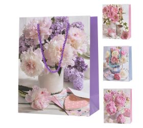 Darčeková taška m 26*32*10 kytice