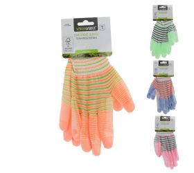 Rukavice prac záhradnédámske 4ass clr