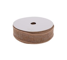 Stuha bielená prírodná 2,5x10y/ws-195