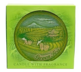 Ovál 130 zelený čaj