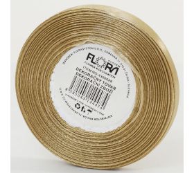 Saten stuha 6mm/20m hnedá bl. farba 060